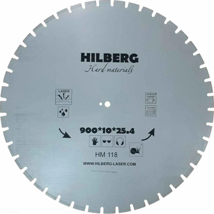Диск Ø900 Hard Materials Laser Hilberg (ж/б)